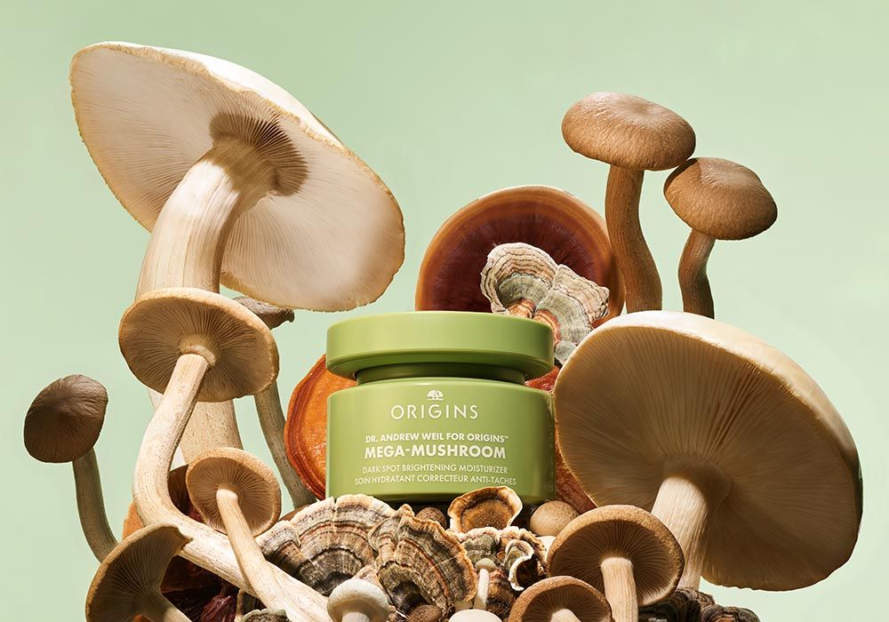 origins mega mushroom dark spot moisturizer