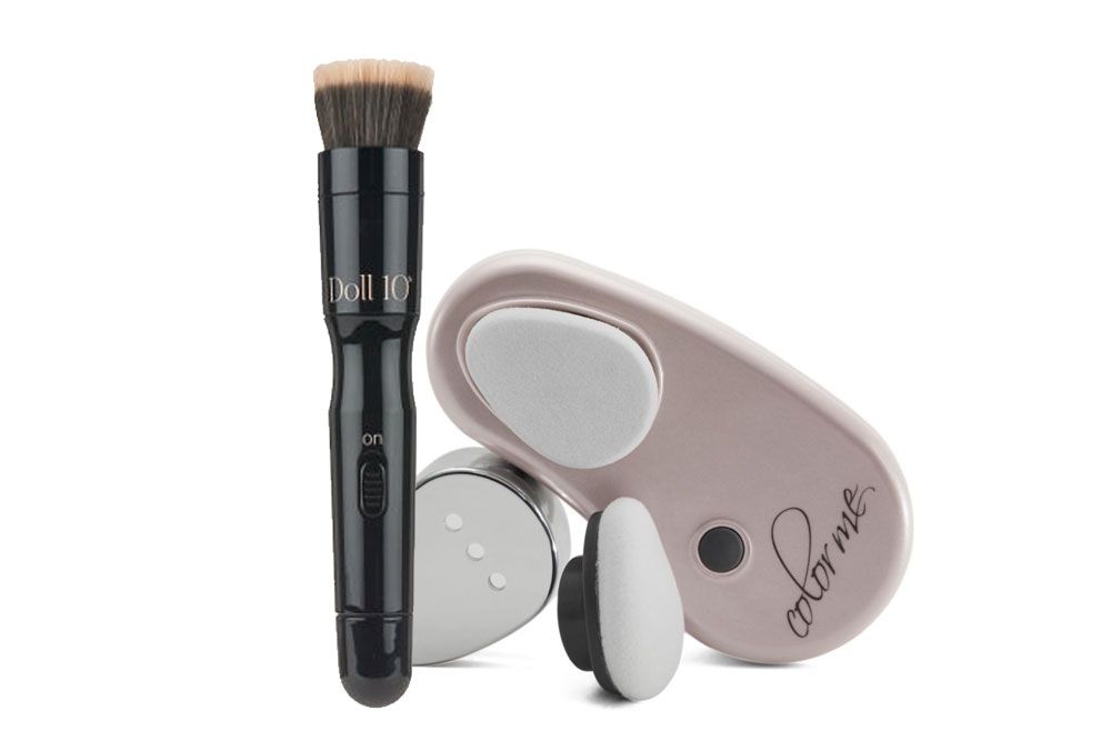 Rotating Makeup Brushes