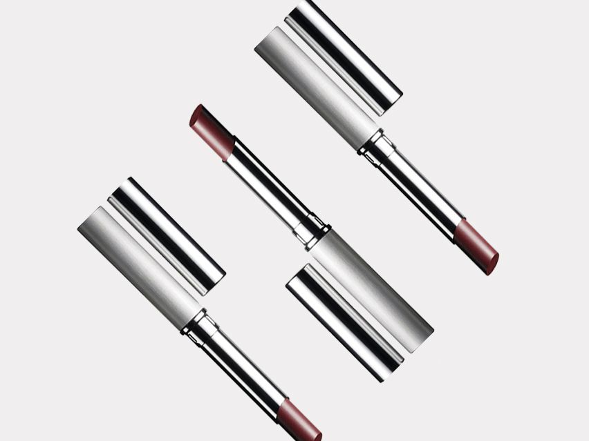 clinique black honey lipsticks on gray background