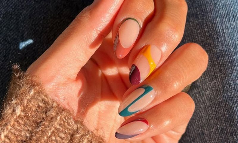 french flip nails