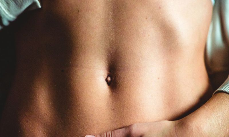 woman's abdomen