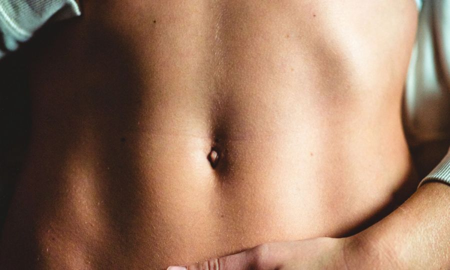 woman's abdomen