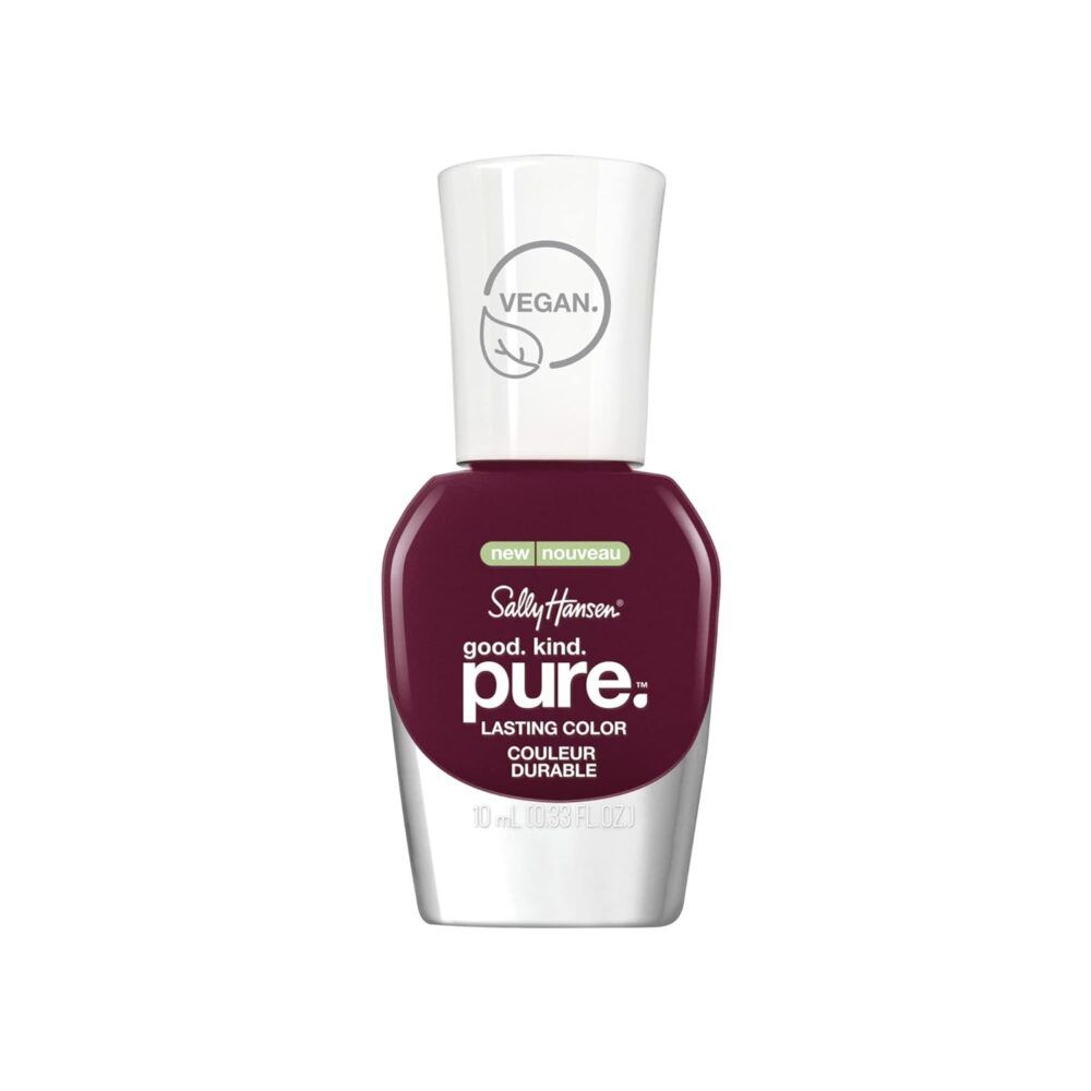 Sally Hansen Good Kind Pure Vegan Nail Polish in Beet It ($6)