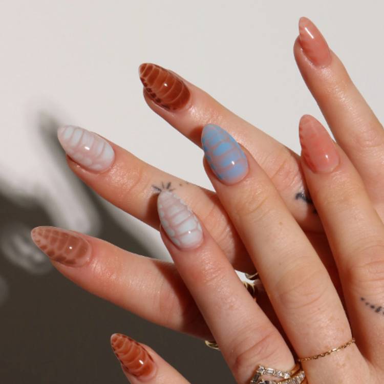 Blooming Croc Nails