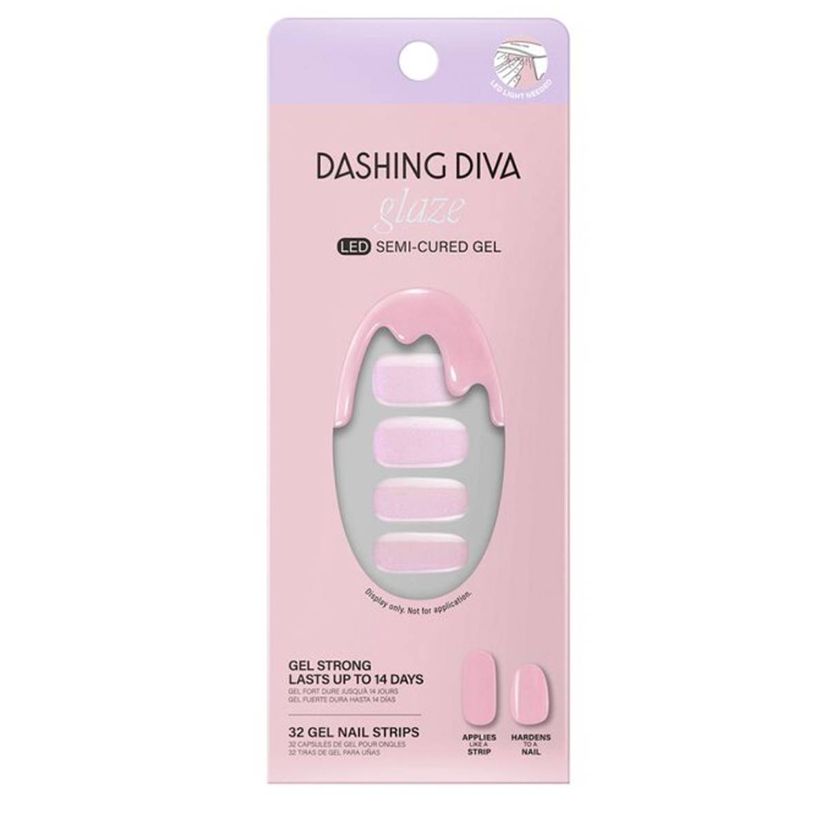Dashing Dive Unicorn Glaze Gel Nail Polish Strips
