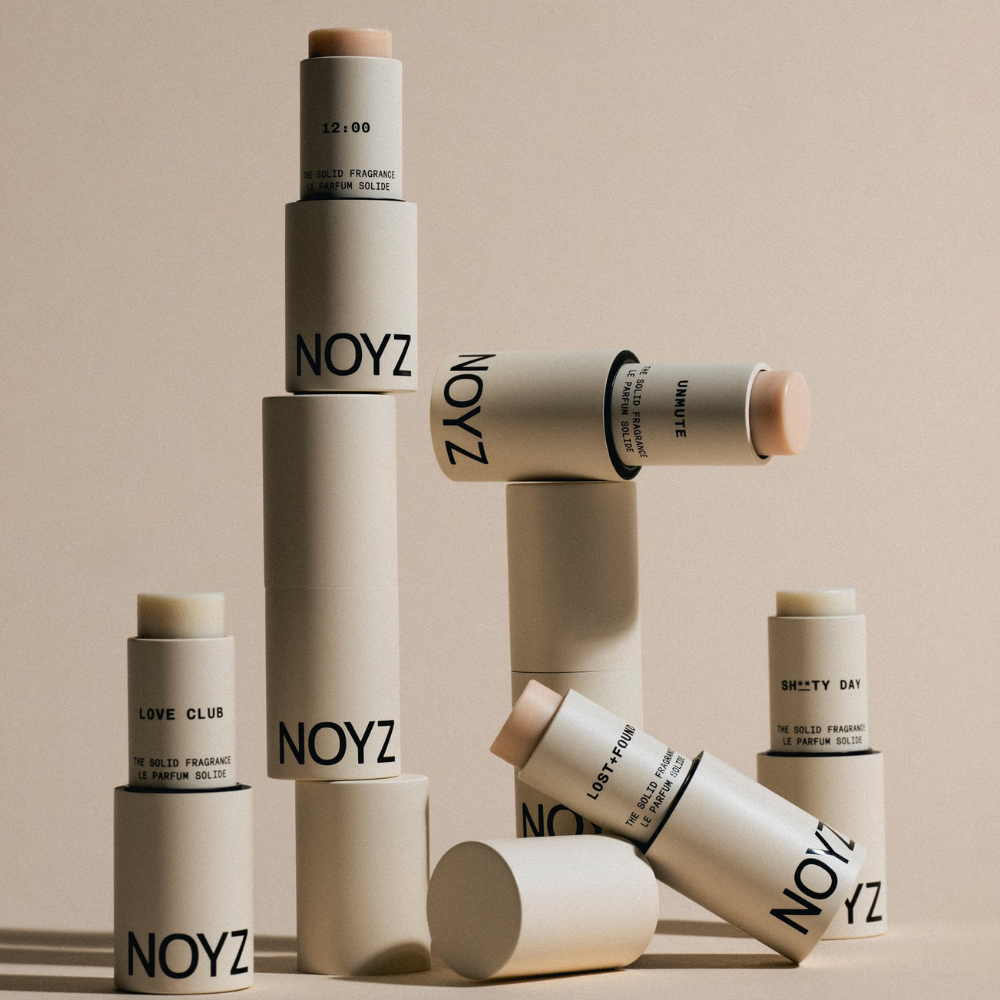 noyz solid fragrance collection
