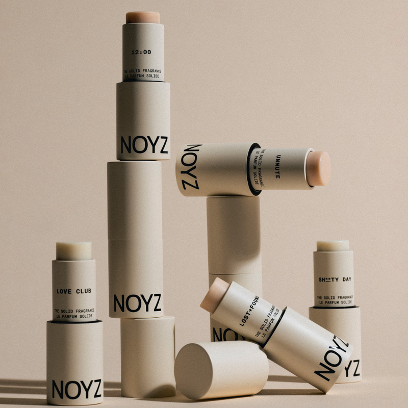 noyz solid fragrance collection
