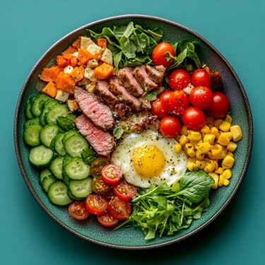 protein-rich meal