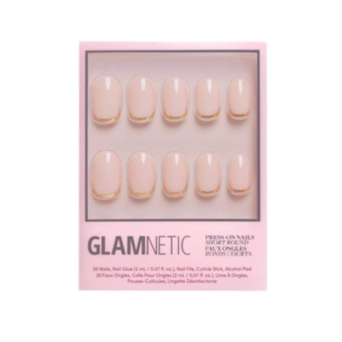 glamnetic gold press-ons
