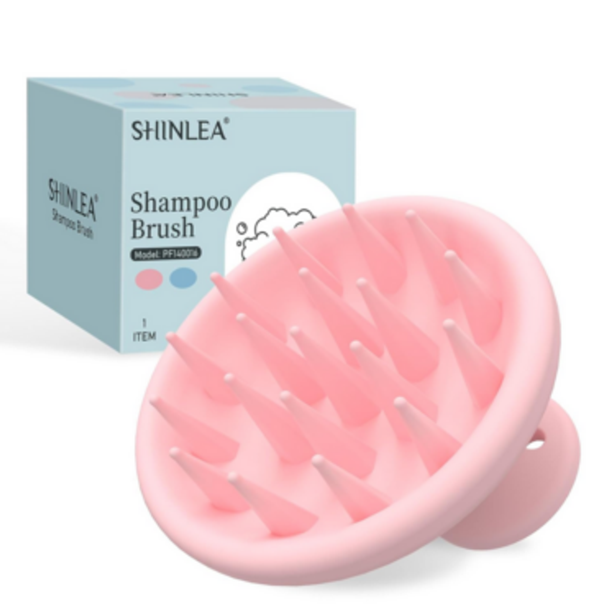 SHINLEA Silicone Scalp Massager Shampoo Brush