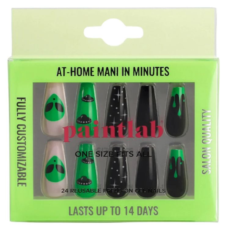 Paintbox Alien Press-on Nails ($10)