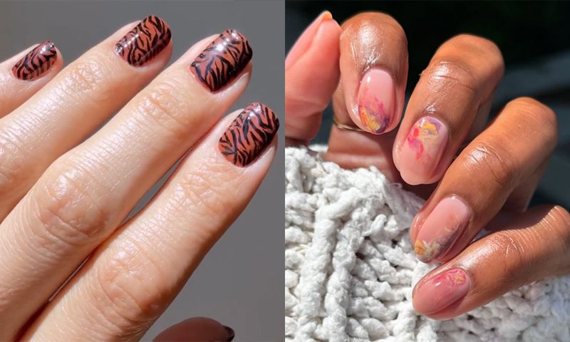 short nail ideas for fall