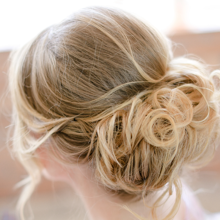 Low, Messy Bun