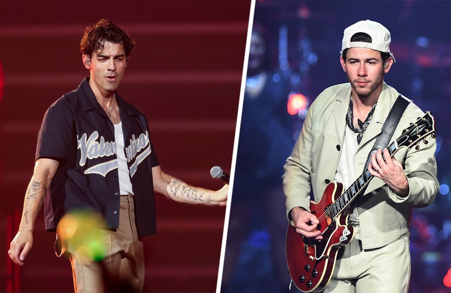 The Face Mask Nick and Joe Jonas Both Love