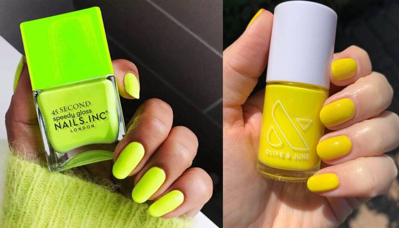 neon nails