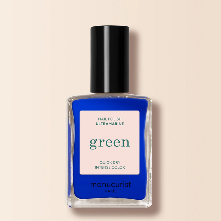 Manicurist Paris Green™ Natural Nail polish in Ultramarine ($14)
