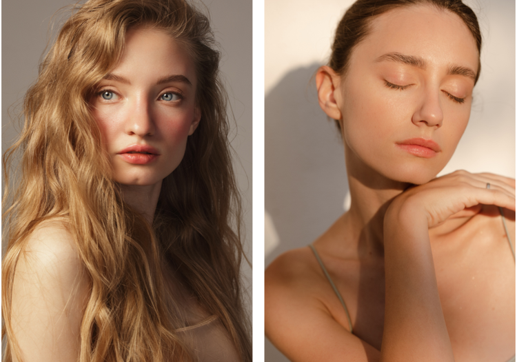 blurred makeup trend