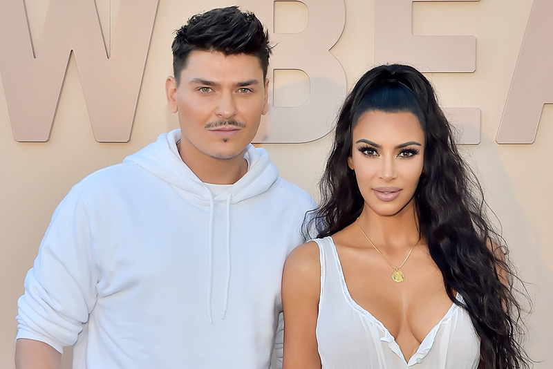 kimkhairsprayeyebrows