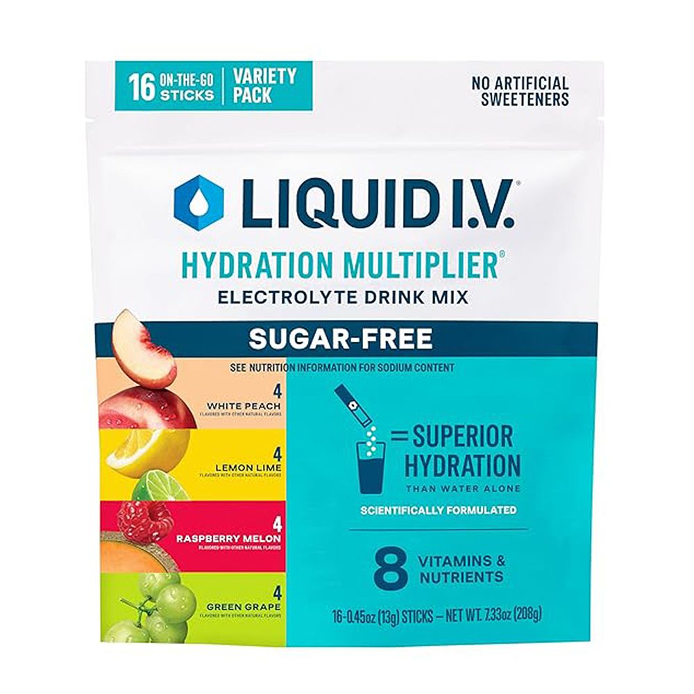 Liquid I.V. Sugar-Free Hydration Multiplier Electrolyte Drink Mix ($31 for 16 packets)