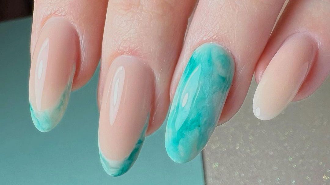 marble nails