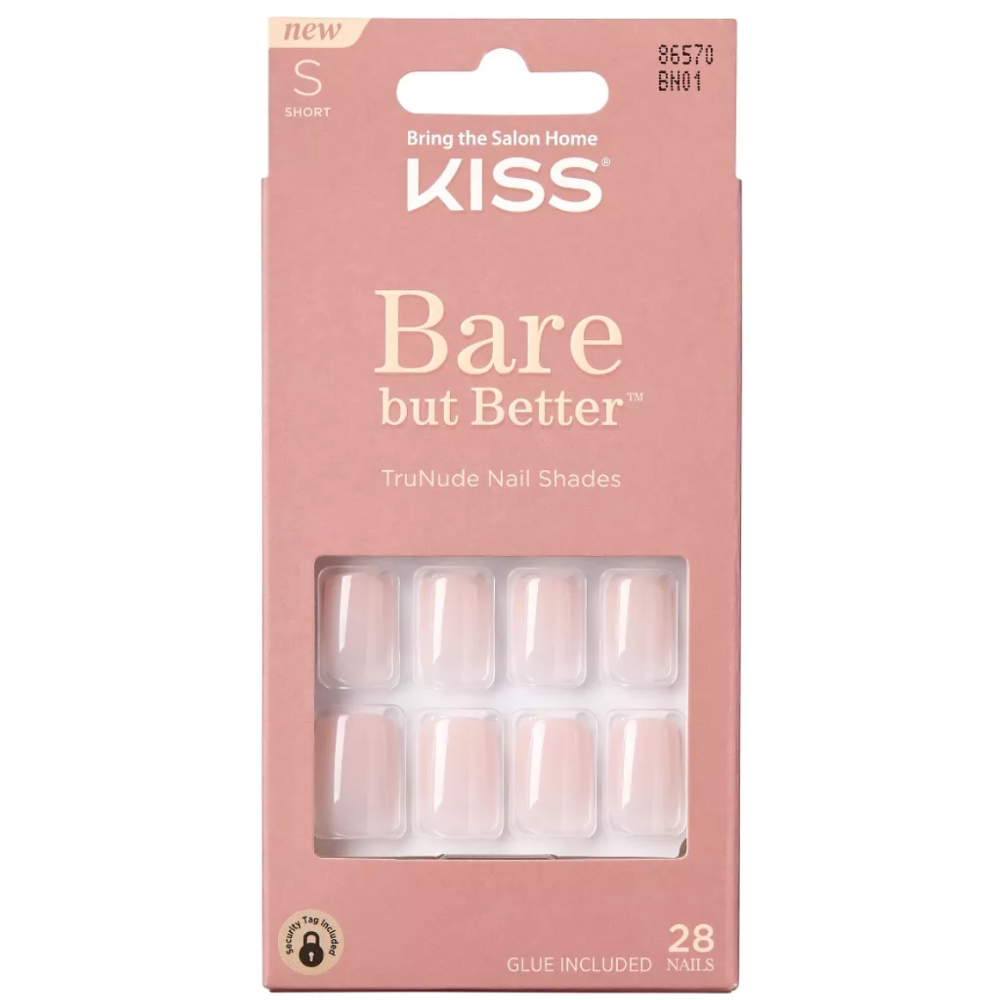 KISS Bare But Better TruNude Fake Nails ($8)