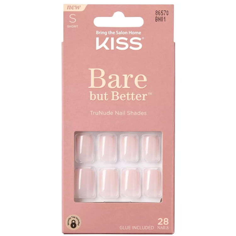 KISS Bare But Better TruNude Fake Nails ($8)