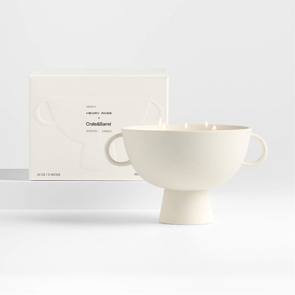 Nerida Hearth 5-Wick Scented Candle by Henry Rose ($80)