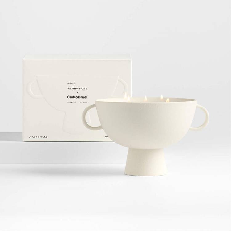 Nerida Hearth 5-Wick Scented Candle by Henry Rose ($80)