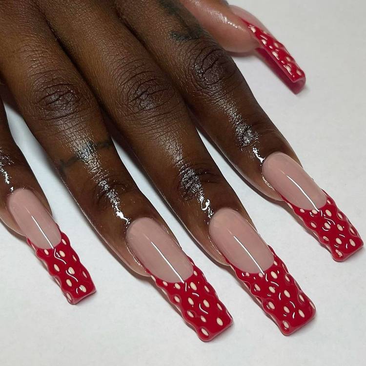 textured nails
