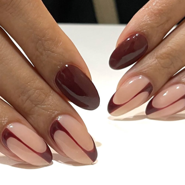 Brown French Flip