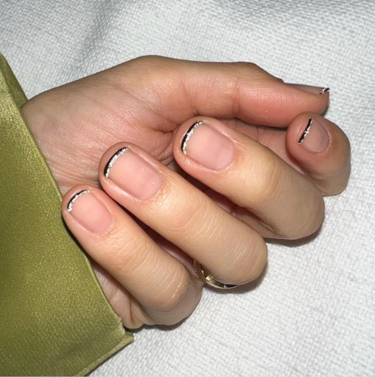 Black and Silver Micro French