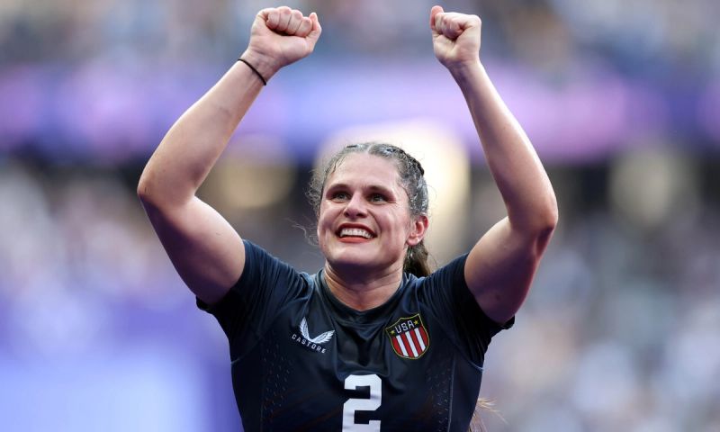 Ilona Maher's lipstick