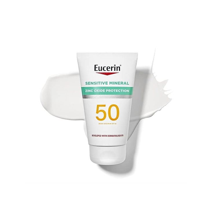 Eucerin Sun Sensitive SPF 50 Mineral Sunscreen Lotion ($19)
