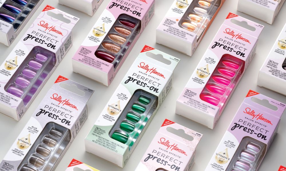 sally hansen perfect press on nails