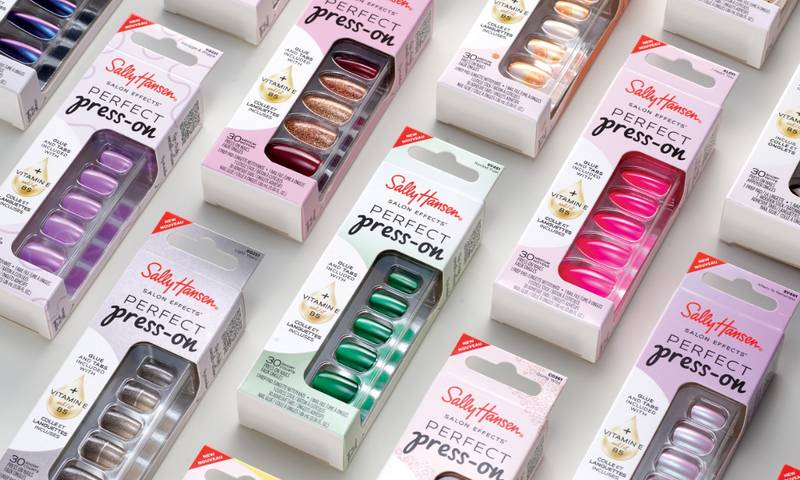 sally hansen perfect press on nails