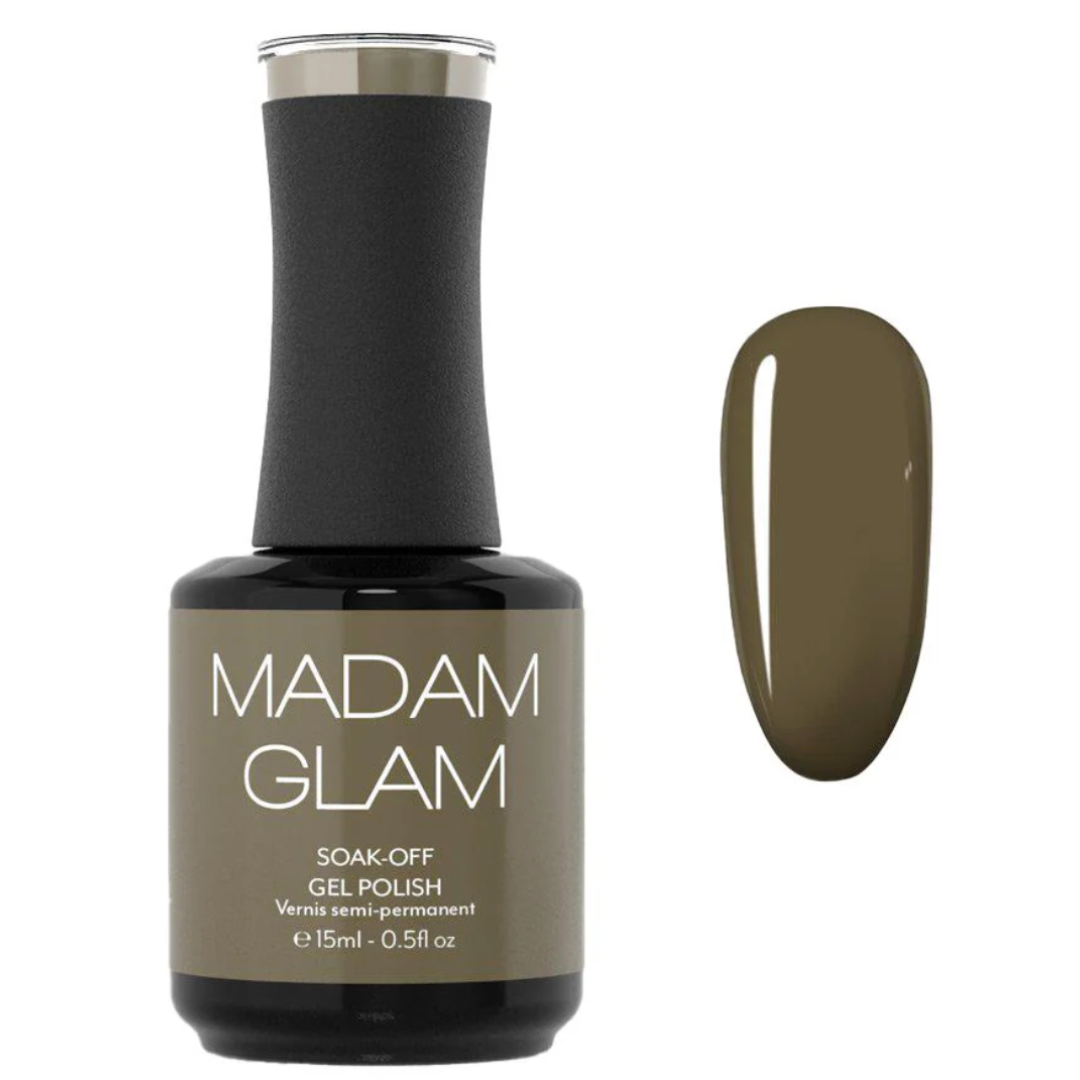 Madame Glam Gel Polish Down to Earth ($20)