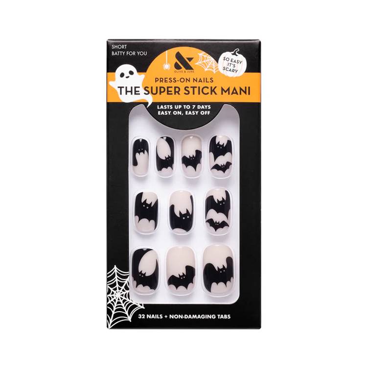Olive & June Press-ons in Batty For You ($8)