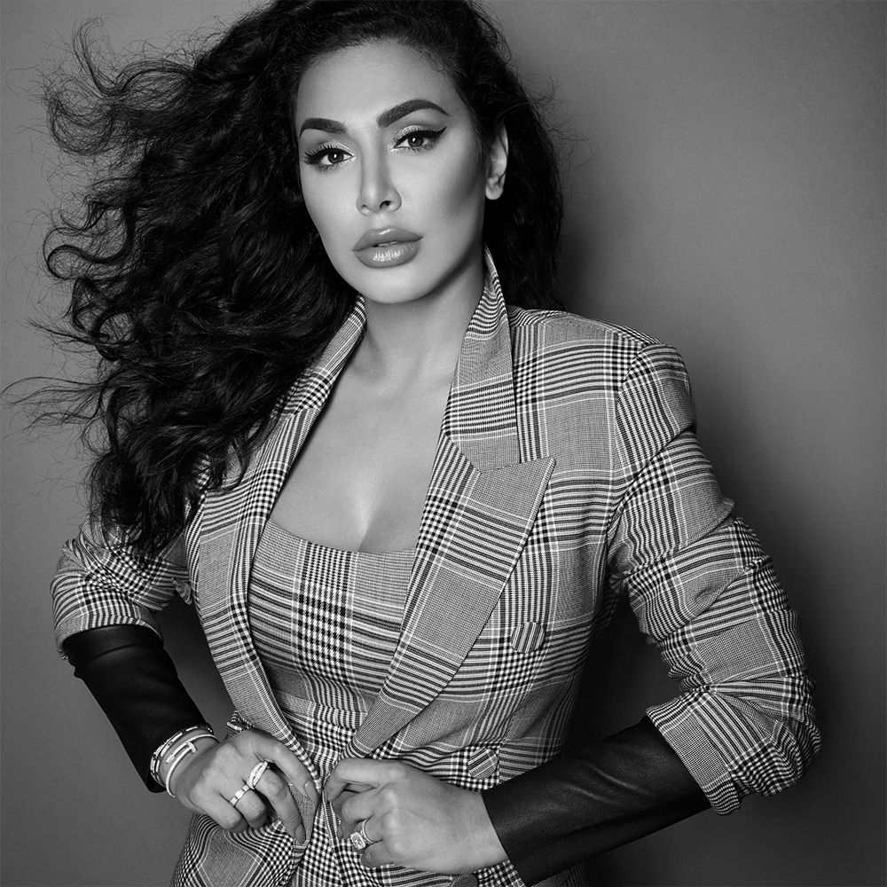 Huda Kattan, founder of Huda Beauty