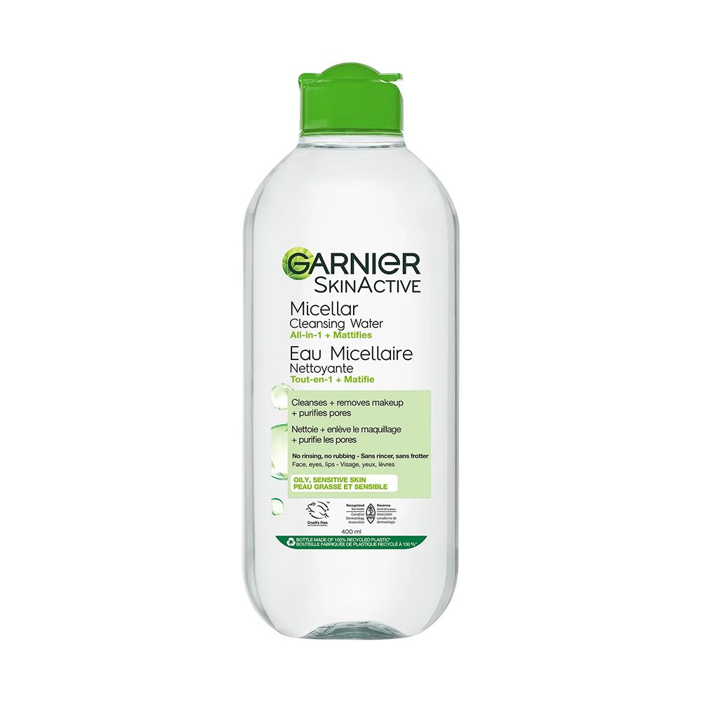 Garnier Skin Active Micellar Cleansing Water for Oily, Sensitive Skin ($9)