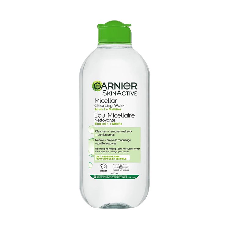 Garnier Skin Active Micellar Cleansing Water for Oily, Sensitive Skin ($9)