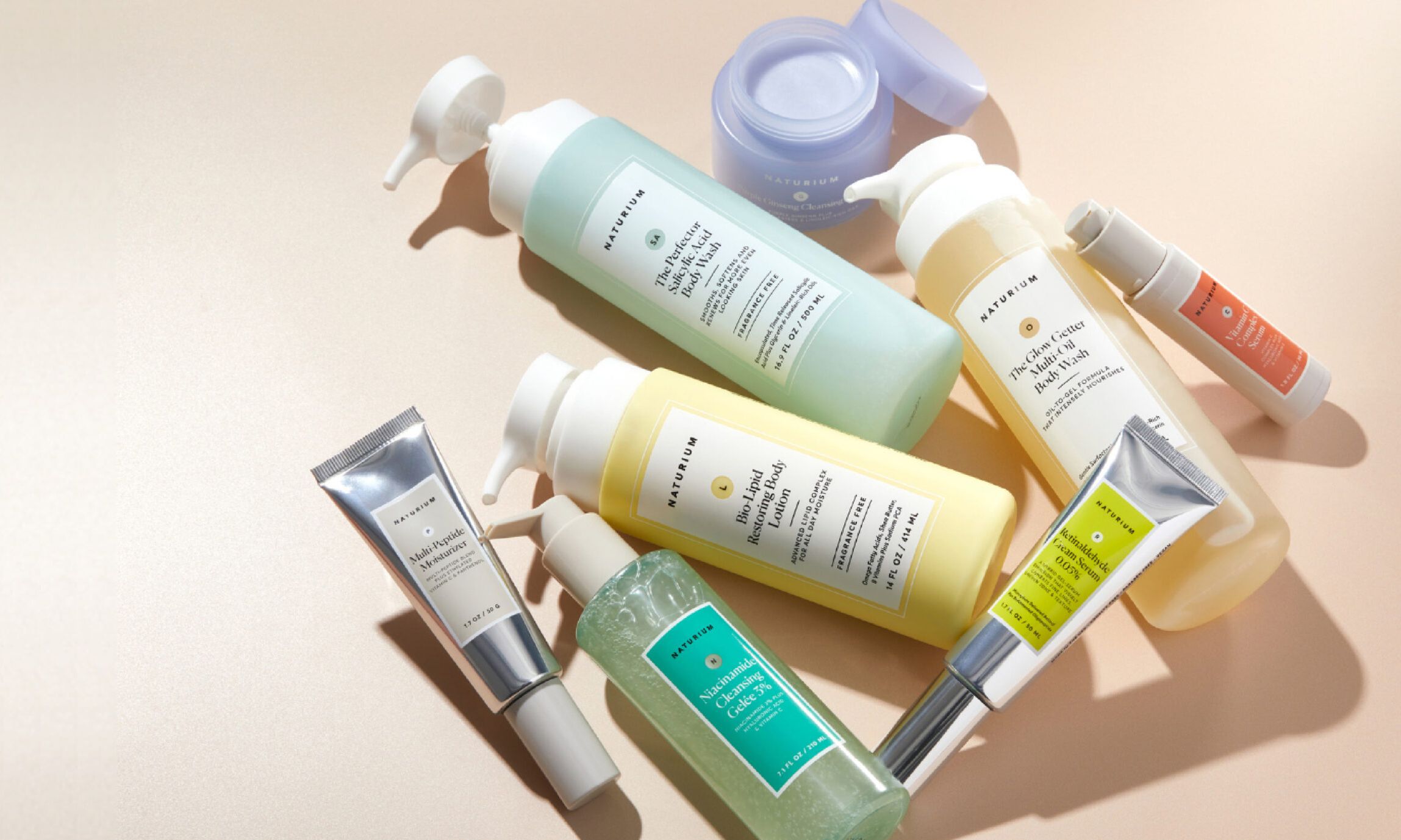 Various Naturium products