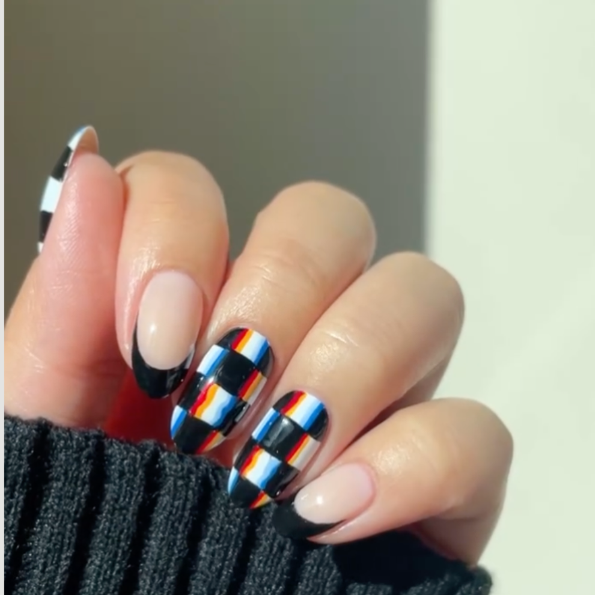 optical illusion nails