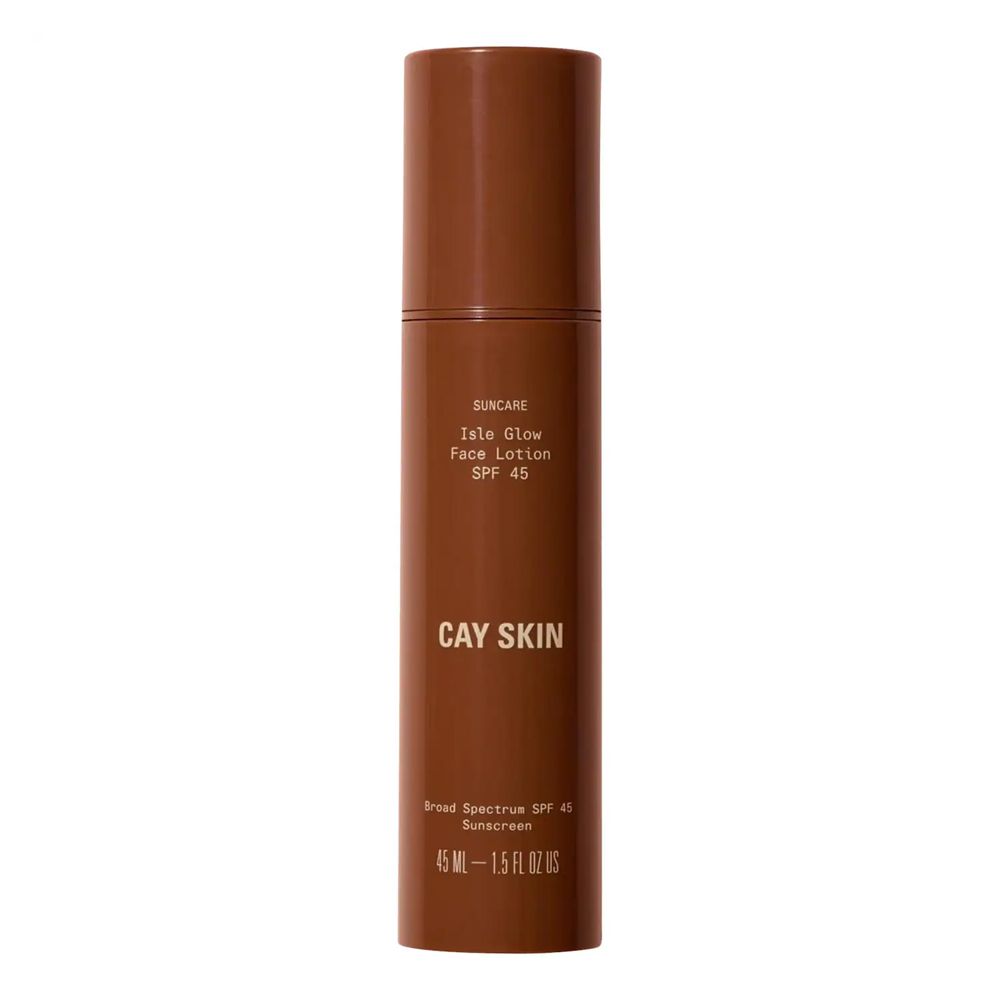 CAY SKIN Isle Glow Face Sunscreen Moisturizer SPF 45 ($36)
