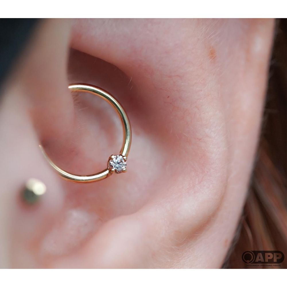 daith ear piercing