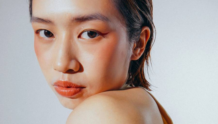 woman with good skin