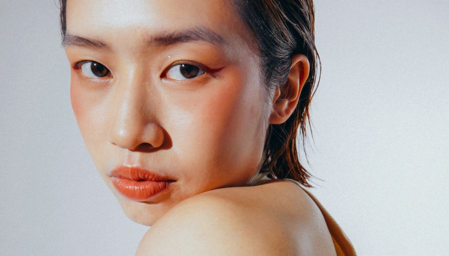 woman with good skin