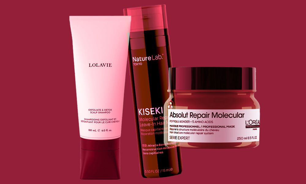 various hair products