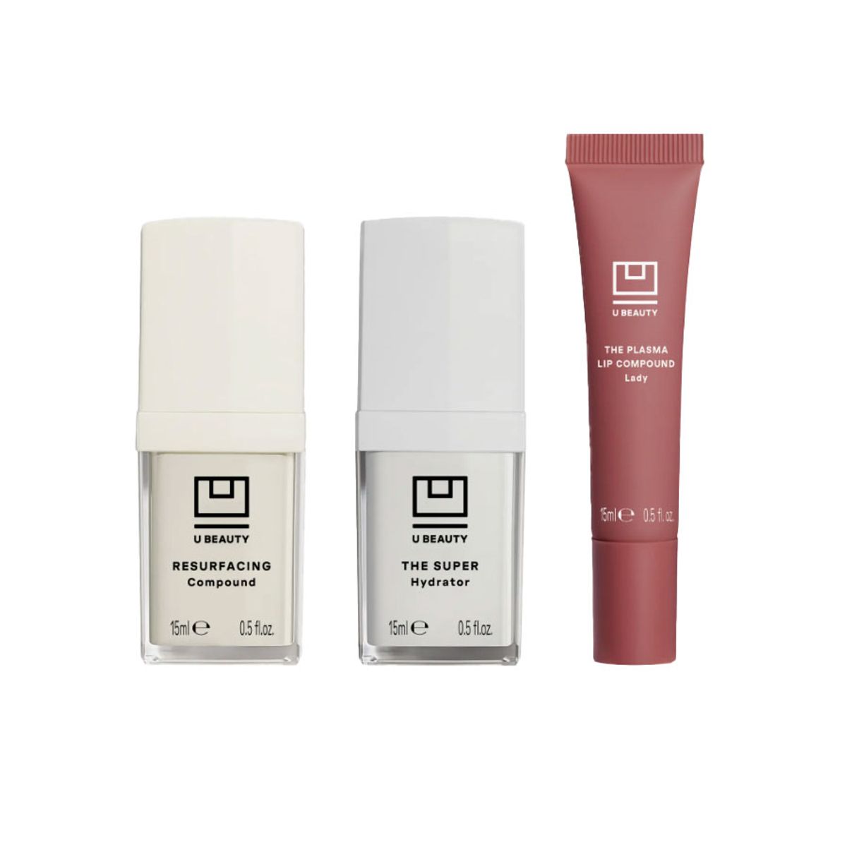 U Beauty 3-Piece Skin Care & Lip Set