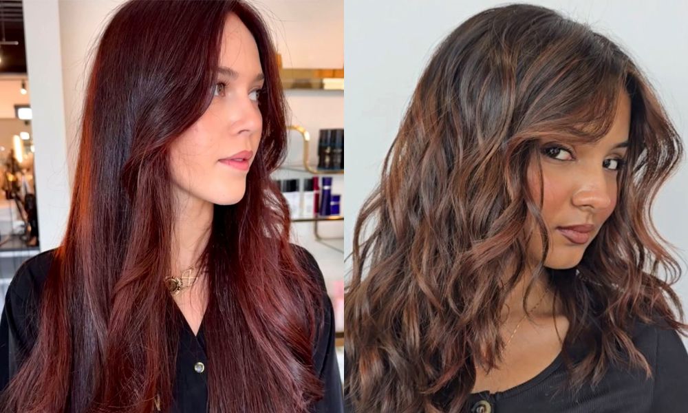 cherry cola and brunette hair colors