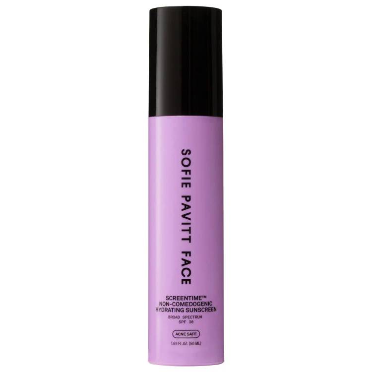 Sofie Pavitt Screentime Non-Comedogenic Hydrating Sunscreen SPF 30